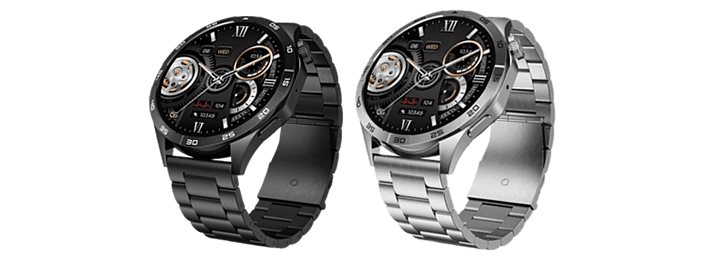 Smartwatch Power, en negro y en plata